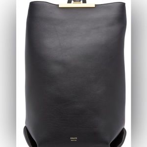 Genuine soft leather back pack